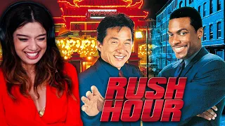 JACKIE CHAN'S skills in martial arts blew me away! First time watching RUSH HOUR reaction & review