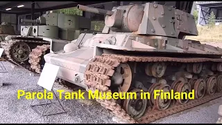 Parola Tank Museum WWII tanks  Pz IV - StuG - BT42 - ISU 152 - T34 - T28 -T26