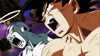 Goku and Frieza sing while fighting Jiren AI Cover