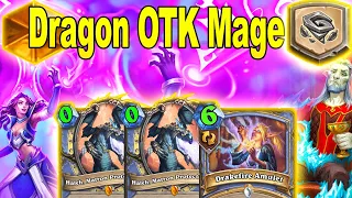 NEW Twist Best Mage Deck! Spell Dragon Mage At Twist Hearthstone