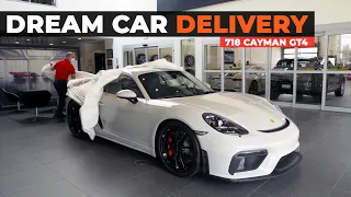 DREAM CAR DELIVERY! 2021 Porsche Cayman GT4