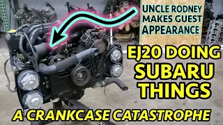 KNOCK KNOCK BANG! Destroyed JDM Subaru WRX EJ20X Turbo Engine Teardown