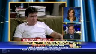 CNN: Charlie Sheen calls getting fired 'good news'