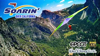 Soarin' Over California On Ride 4K POV EPCOT Walt Disney World 2023 11 01