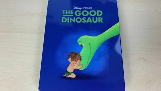 The Good Dinosaur - Best Buy Exclusive 4K Ultra HD Blu-ray SteelBook Unboxing