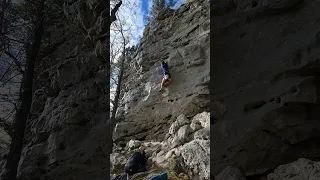 Mike Tyson's Ear Bend - 5.12A Top Rope Send at Jamestown Crag, AR
