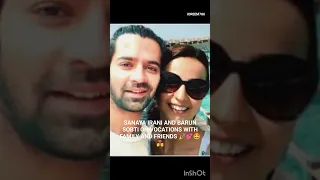 SANAYA IRANI AND BARUN SOBTI ON VOCATIONS WITH FAMILY AND FRIENDS 🎉 💕🤩#shorts #youtubeshorts #ipkknd