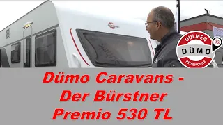 Der Bürstner Premio 530TL. Dümo Caravans.