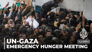 Emergency UN security council meeting: Gaza hunger & threats to aid workers discussed