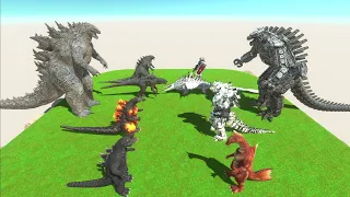 Legendary Godzilla VS Mechagodzilla The Final Godzilla Epic Battle - Animal Revolt Battle Simulator