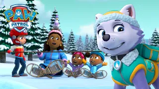 Everest és Skye megmenti Goodway-éket egy hócipős kaland során! - Mancs Őrjárat - PAW Patrol epizód