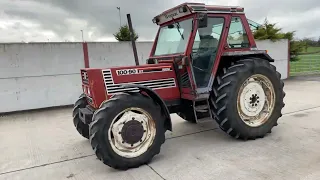 Fiat 100-90 4WD tractor IJI 6874