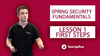 Spring Security Fundamentals - Lesson 1 - First steps