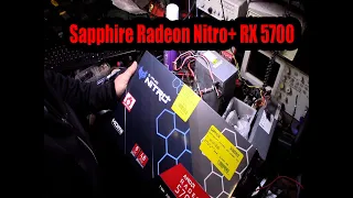 Sapphire Radeon Nitro+ RX 5700 XT HiveOS bios mod and first fire up Ethereum Mining Teamredminer