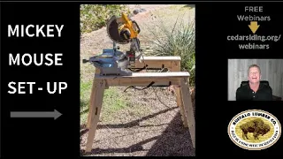 Critical Cuts Setting Up a Saw Station - How to Handle Your Wood episode 6 - Buffalo-Lumber.com