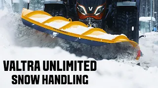 Valtra Unlimited | Snow Handling