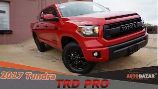 2017 Tundra TRD Pro CrewMax видео. Тест драйв Новой Toyota Tundra TRD PRO 2017 на Русском. Авто США.