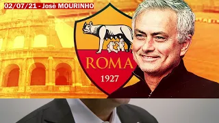 02/07/21 - Jose Mourinho: The first interview "Farò di tutto per ripagare la passione dei tifosi"