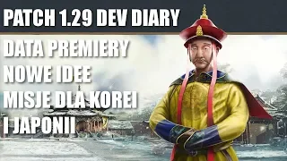 Europa Universalis IV: Dev Diary - Data premiery 1.29! Nowe idee! Misje dla Japonii i Korei!