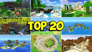 Top 20 AWESOME SEEDS for Minecraft 1.20.4 (Best Minecraft 1.20.4 Seeds)