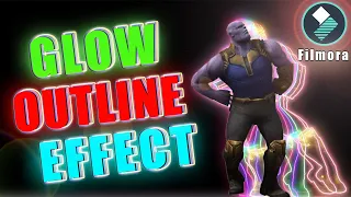 Glow Outline Effect On Filmora9 | Super Easy Neon Dance Effect Tutorial