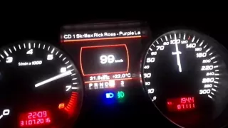 Audi S8 D3 V10 5.2 0 - 225 km/h acceleration