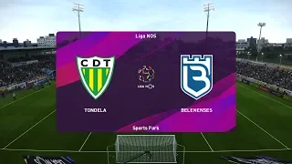 PES 2020 | Tondela vs Belenenses - Portugal Liga Nos | 01 December 2019 | Full Gameplay HD