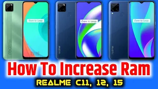 How to increase Ram in Realme c11, 12, 15 | how to boost performance on realme mobile