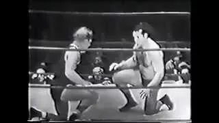 Wrestling Workouts 1950's TV wrestling Bill Melby Bob Orton Jack Terry