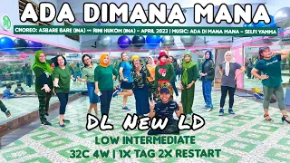 Ada Dimana Mana Line Dance | Low Intermediate | Asbarebare  & Rini Hukom (INA) | DL New LD