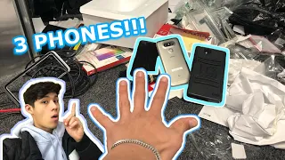 Found 3 PHONES Dumpster Diving!! THIS IS INSANE! PRT. 2 trash to treasure