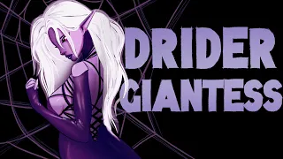 Drider Giantess | maybe she won't notice you (she does) F4A ASMR Roleplay