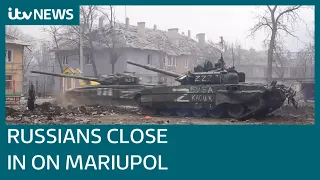 Russia 'trying to destroy everyone' in Mariupol, warns Ukraine's President Zelenskyy | ITV News