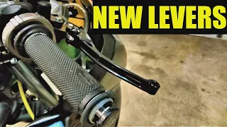 How to replace motorcycle levers on a Kawasaki Ninja 300