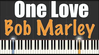 One Love - Bob Marley - Piano Tutorial