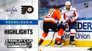 NHL Highlights | Capitals @ Flyers, Round Robin - Aug. 6, 2020