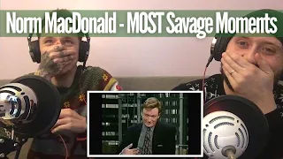 Norm MacDonald - Most Savage Moments | Reaction! (#IrishReact)