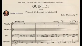 Julius Röntgen - Piano Quintet No. 2, Op.100 (1927)