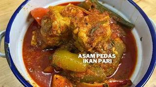 Asam Pedas Ikan Pari Kak Yan | Asam Pedas Daun Kesom|