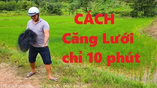 Hướng Dẫn Giăng Lưới Tàng Hình Chỉ 10 Phút Là Xong 0967.499.588