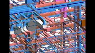 Координирую сети между собой. Автоматизация работы в Revit.