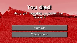 How I died and lost my 35 year old minecraft hardcore world :(