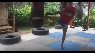 Muay Thai Basics: Middle Kick/Roundhouse Kick Technique and Drills
