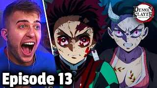 NEZUKO & TANJIRO VS DAKI!! Demon Slayer Season 2 Episode 13 REACTION + REVIEW! l Kimetsu no Yaiba