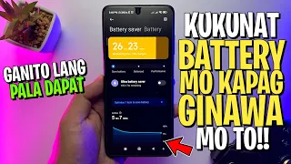 KUKUNAT BATTERY Mo Kapag BINAGO Mo Yong Mga SETTINGS Nato Sa Device Mo!!