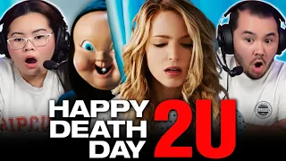 HAPPY DEATH DAY 2U (2019) MOVIE REACTION!! First Time Watching | Jessica Rothe | Blumhouse