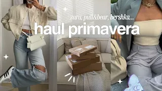 SÚPER HAUL de primavera | zara, stradivarius, pull&bear…