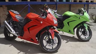 Обзор двух мотоциклов Kawasaki Ninja 250R