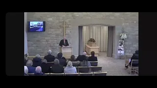 John McDonald's funeral service at melrose crematorium