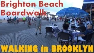 Walking in Brooklyn - Brighton Beach Boardwalk